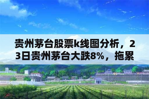 贵州茅台股票k线图分析，23日贵州茅台大跌8%，拖累大盘走势，这是为什么呢？
