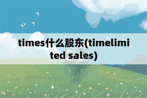times什么股东(timelimited sales)